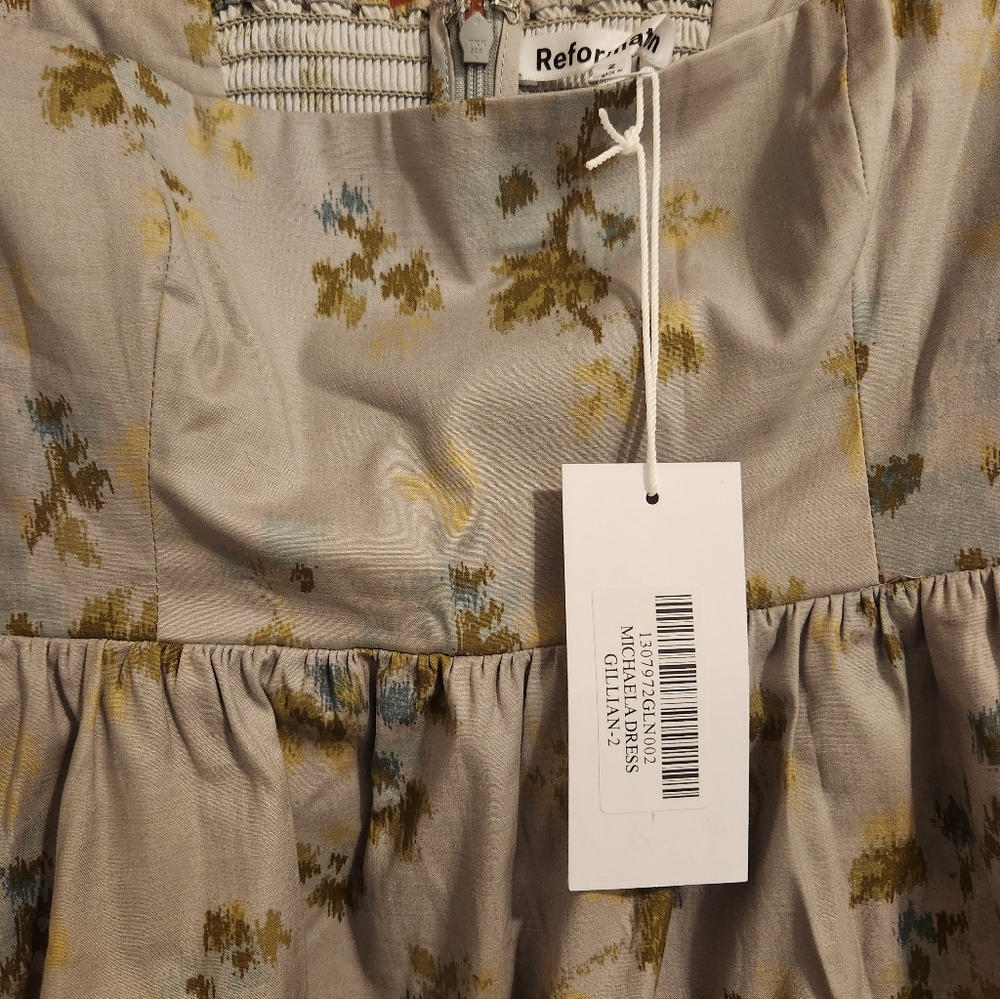 Reformation Michaela Dress, Size 2, NWT - Picture 3 of 5